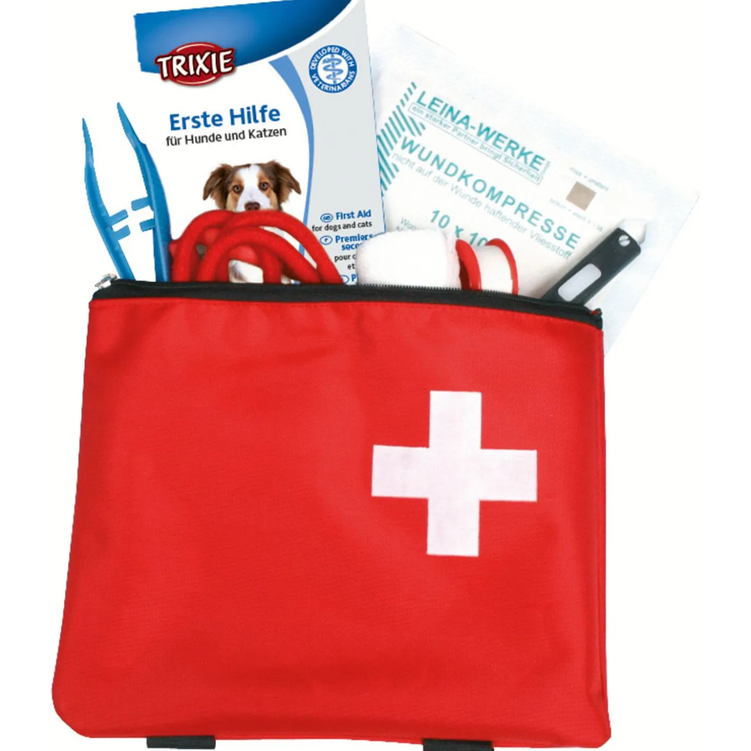 Trixie Ehbo-Set Voor Honden En Katten - Verzorging - Rood