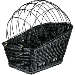 Trixie Fietsmand Voor Bagagedrager - Hondenfiets-accessoires - 49x35x55 cm Zwart