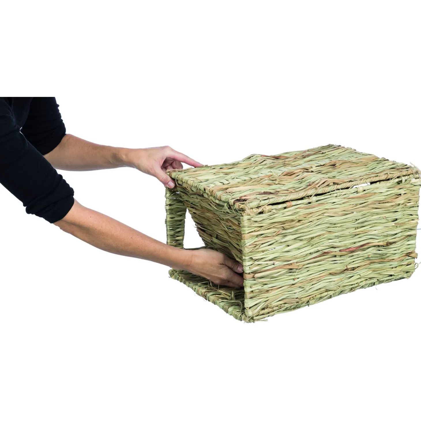 Trixie Grashuis Hoekig - Kooi Accessoire - 45x22x27 cm