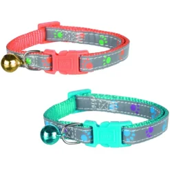 Trixie Halsband Reflecterend - Kattenhalsband - 21 cm Multi-Color