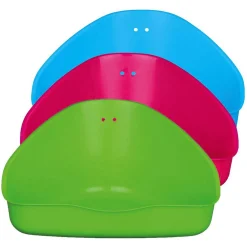 Trixie Hoektoilet Knaagdier - Dierenverblijf - 36x21x30 cm Assorti