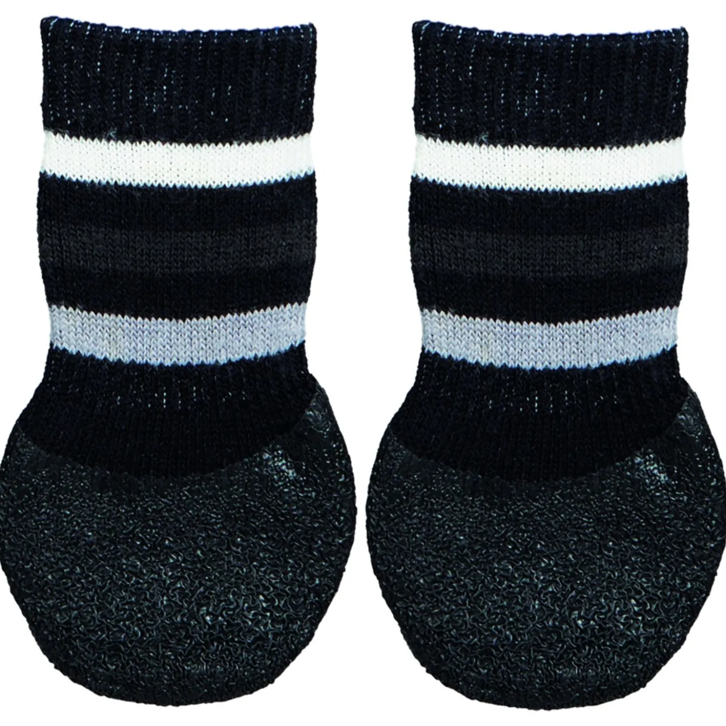 Trixie Hondensokken Anti-Slip 2 Stuks Zwart - Hondenpootverzorging