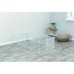 Trixie Indoor Ren - Dierenverblijf - 140x35x70 cm Wit