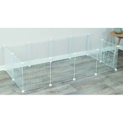 Trixie Indoor Ren - Dierenverblijf - 140x35x70 cm Wit