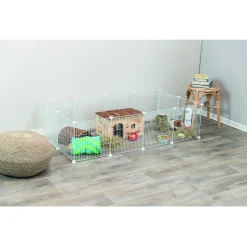 Trixie Indoor Ren - Dierenverblijf - 140x35x70 cm Wit