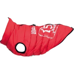 Trixie Jas Saint-Malo Met Tuig Rood - Hondenkleding