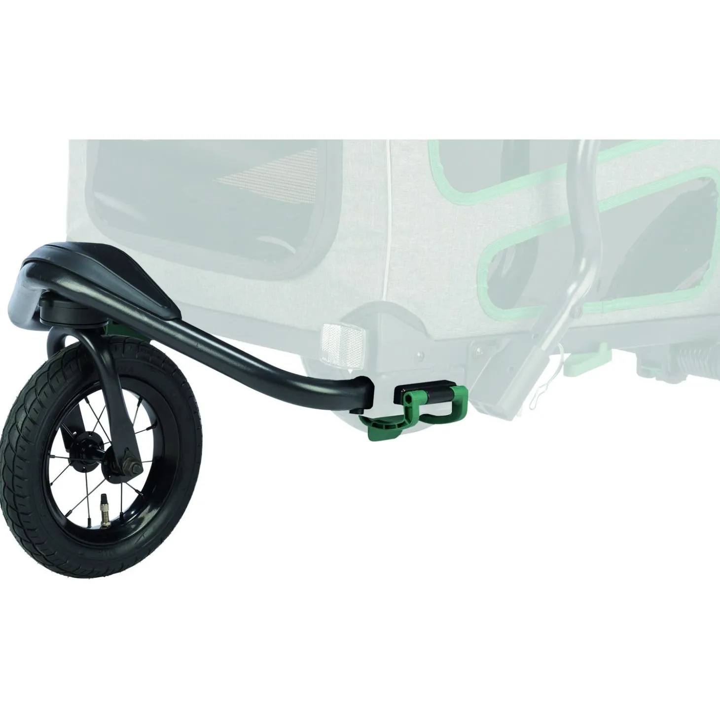 Trixie Jogger-Ombouw Voor Fietskar Medium - Hondenfietskar - Grijs
