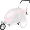 Trixie Joggingkit Voor Fietskar  Rood/Zwart M - Hondenfietskar - M