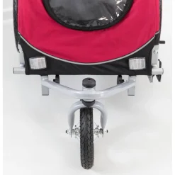 Trixie Joggingkit Voor Fietskar  Rood/Zwart M - Hondenfietskar - M