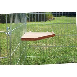 Trixie Natural Living Afdak En Ligplaats - Kooi Accessoire - 17x17 cm S