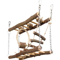Trixie Natural Living Hangbrug - Speelgoed - 27x17x7 cm
