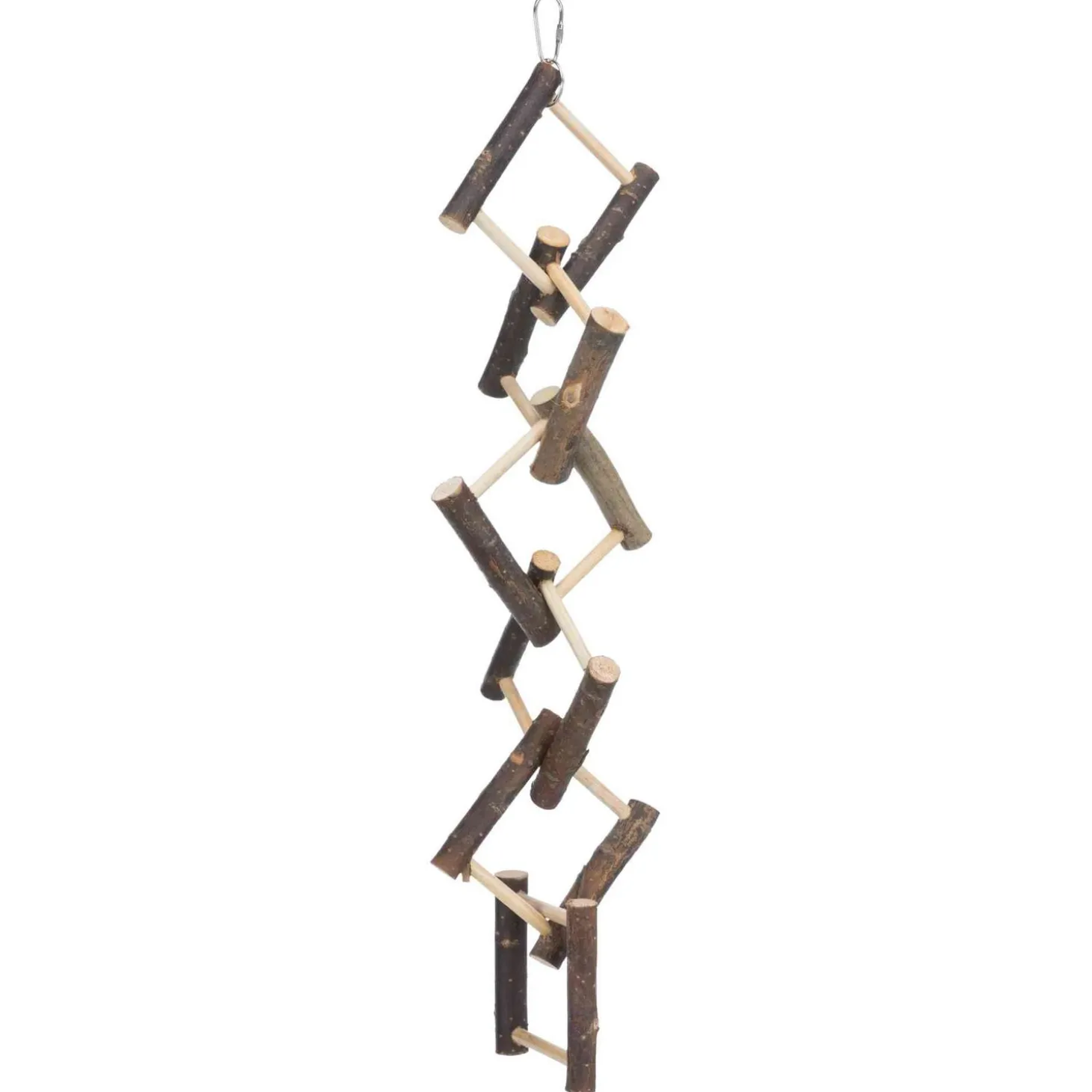 Trixie Natural Living Schots-En-Scheef 12 Treden - Vogelspeelgoed - 58 cm