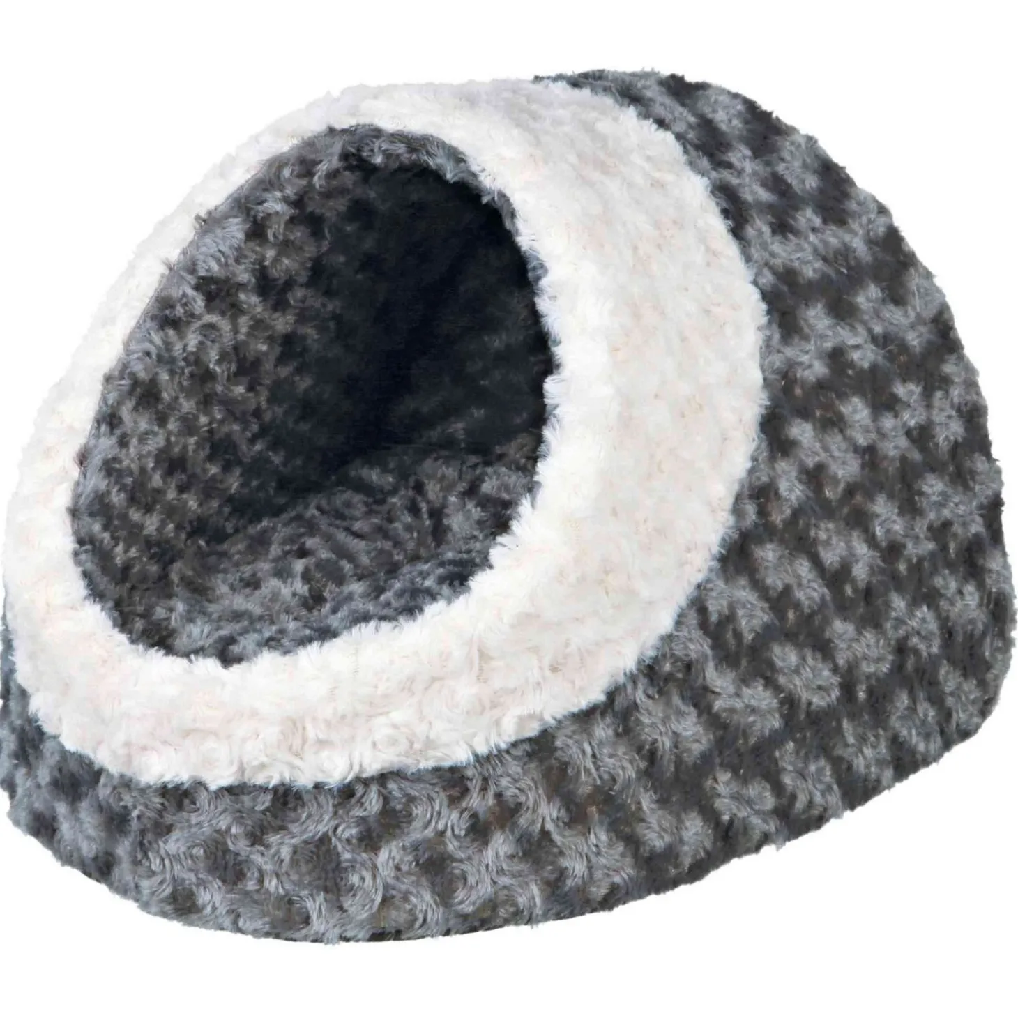 Trixie Relax-Iglo Kaline - Hondentent - 35x26x41 cm Grijs Creme