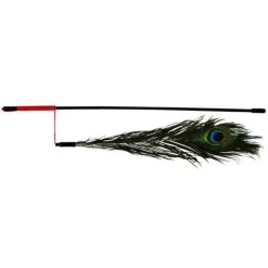 Trixie Speelhengel Pauwenveer - Kattenspeelgoed - 47 cm