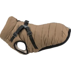 Trixie Winterjas Pirou Met Tuig Zand - Hondenkleding