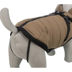 Trixie Winterjas Pirou Met Tuig Zand - Hondenkleding