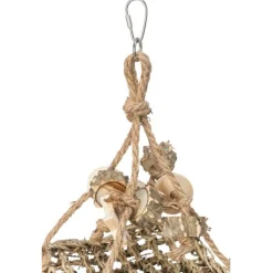 Trixie Zeegras Schommel - Vogelspeelgoed - 19x19 cm
