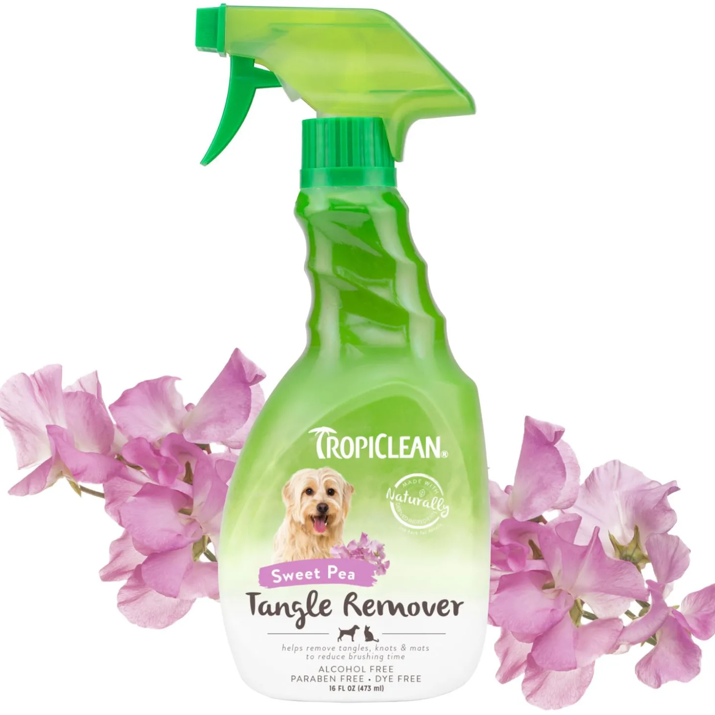 Tropiclean Tangle Remover - Klitten Verwijderaar - Hondenvachtverzorging - 473 ml