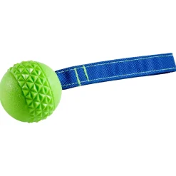 Vadigran Tpr Bal Met Touw Green Apple - Hondenspeelgoed - Appel Ø6.5 cm Groen