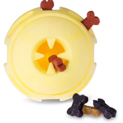 Vadigran Tpr Bal Yellow Vanilla Geel - Hondenspeelgoed