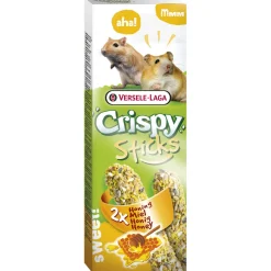 Versele-Laga Crispy Sticks Hamster&Gerbil - Knaagdiersnack - Honing 2x55 g