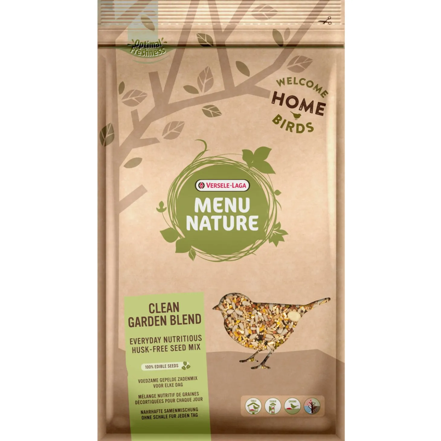 Versele-Laga Menu Nature Strooivoer Zomer Clean Garden Blend - Voer