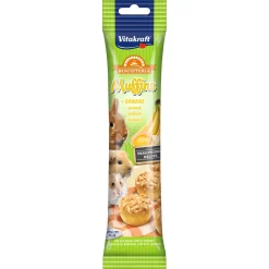 Vitakraft Muffins - Knaagdiersnack - Banaan 5x18 g