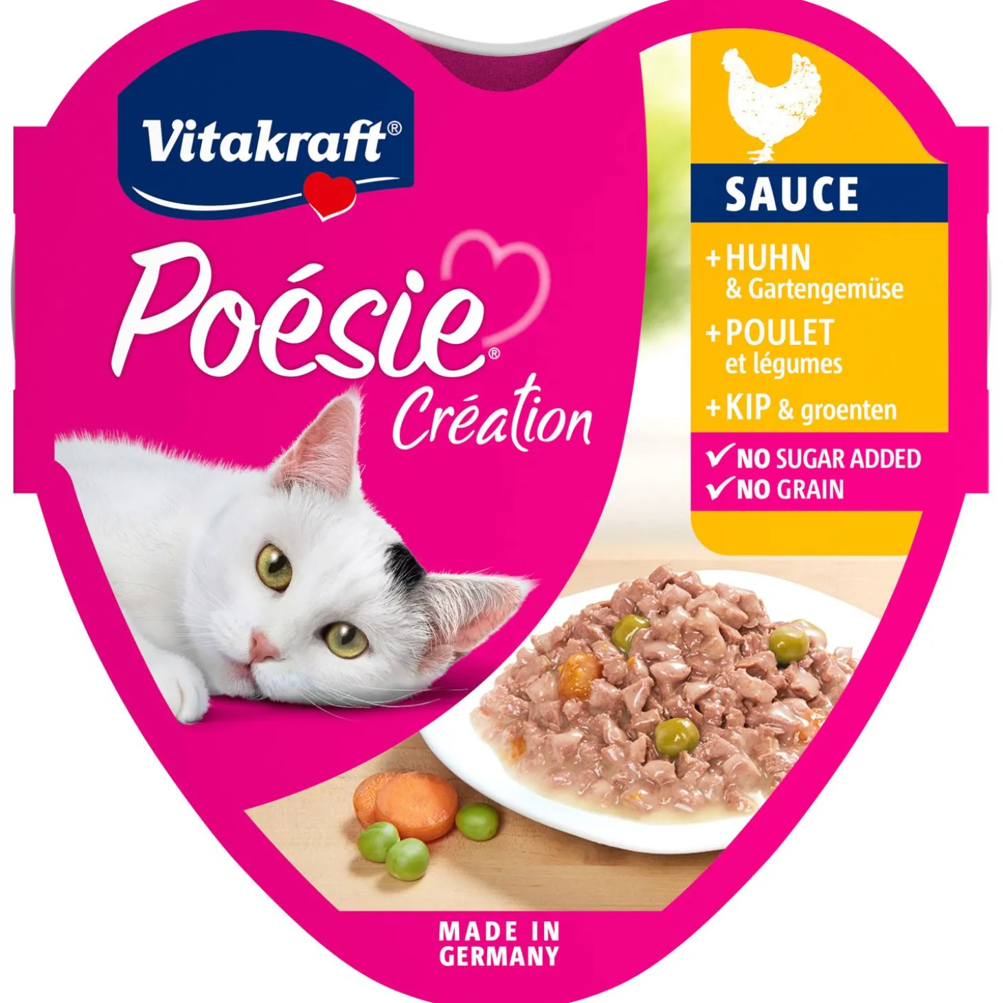 Vitakraft Poésie Creation In Saus Alu 85 g - Kattenvoer