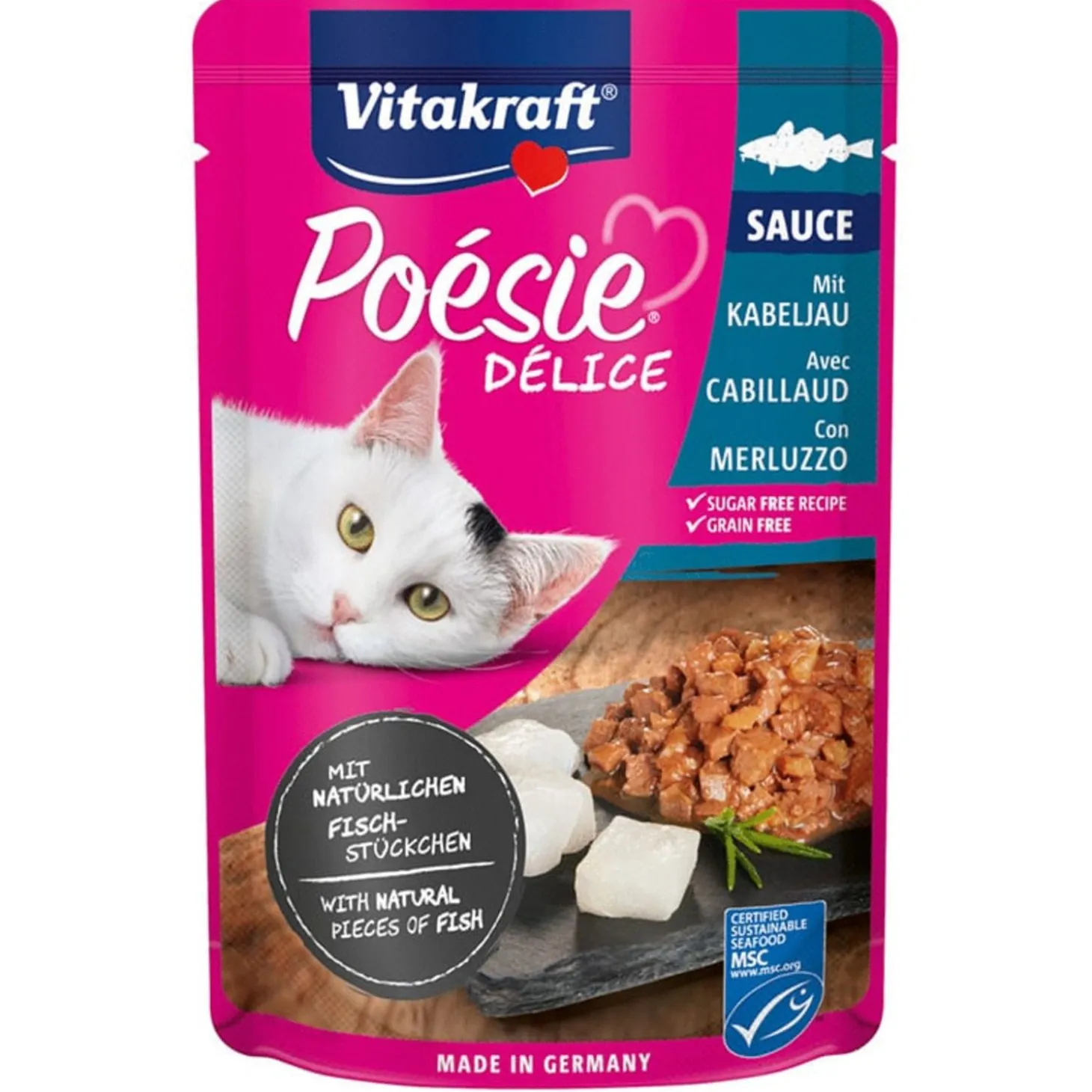 Vitakraft Poésie Deli Sauce Pouch 85 g - Kattenvoer