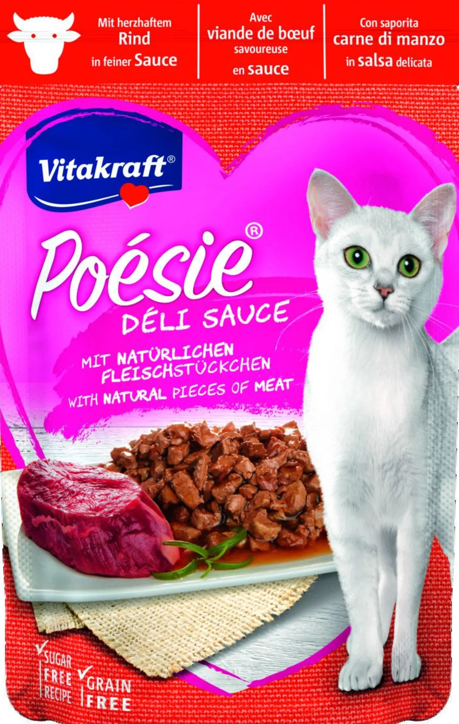 Vitakraft Poésie Deli Sauce Pouch 85 g - Kattenvoer