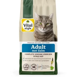 Vitalstyle Adult - Kattenbrokken - Zalm 1.5 kg