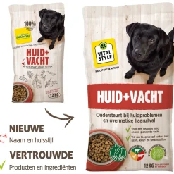 Vitalstyle Huid + Vacht - Hondenvoer