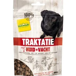 Vitalstyle Huid+vacht Traktatie - Hondensnacks - 80 g