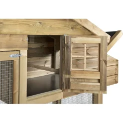 Voldux Dierenverblijf Romy Rechts - Dierenverblijf - 300x90x160 cm Natural
