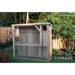 Voldux Volière R1 Rechts - Vogelverblijven - 215x70x185 cm Natural