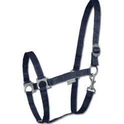 Waldhausen Halster Perlon Blauw - Paardenhalster