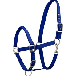 Waldhausen Perlon Satin - Halster - Donkerblauw Cob