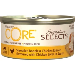 Wellness Core Signature Selects Shredded 79 g - Kattenvoer
