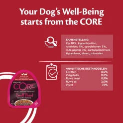 Wellness Core Small Breed Savoury Medleys 85 g - Hondenvoer