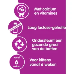 Whiskas Catmilk 3-Pack - Kattensnack - Melk 200 ml