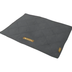 Wooff Bench Mat Quilt Velours Antraciet - Hondenbenchkussen