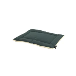 Wooff Bench Mat Teddy Agavegroen - Hondenbenchkussen