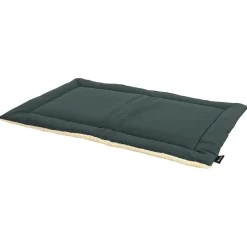 Wooff Bench Mat Teddy Agavegroen - Hondenbenchkussen