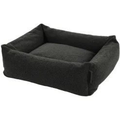 Wooff Cocoon Teddy Antraciet - Hondenmand
