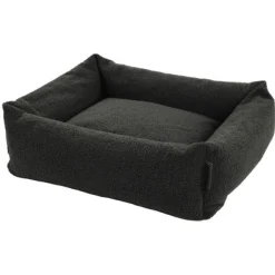 Wooff Cocoon Teddy Antraciet - Hondenmand