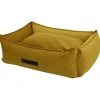 Wooff Mand Cocoon Velours - Hondenmand - 60x40x18 cm Oker Small
