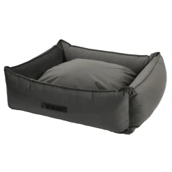 Wooff Mand Cocoon Velours Donkergrijs - Hondenmand