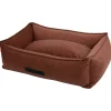 Wooff Mand Cocoon Velours - Hondenmand - 60x40x18 cm Pink Small