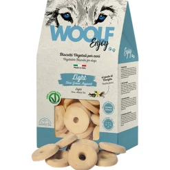 Woolf Earth Enjoy Biscuit Light - Hondensnacks - Vanille 400 g