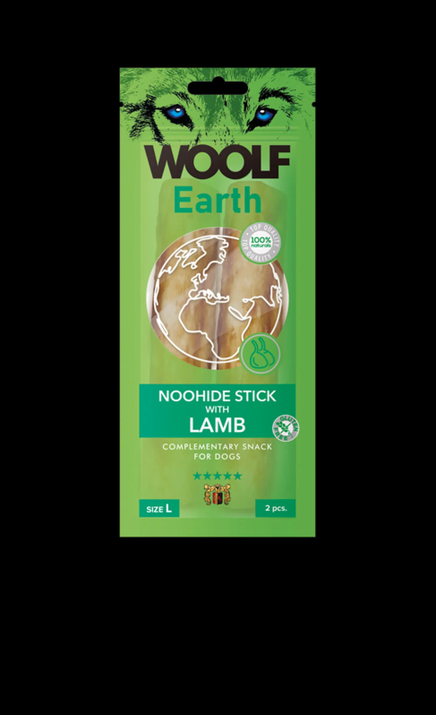 Woolf Earth Stick L - Hondensnack